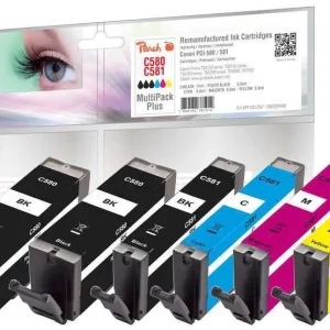 Peach 320448 Tinteiro 6 Unidade(S) Compatível