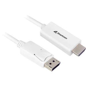 Cabo Adaptador Sharkoon Displayport 1.2 Hdmi 4k