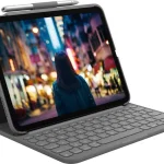 Logitech Slim Folio Cinzento Bluetooth Qwertz Ale.