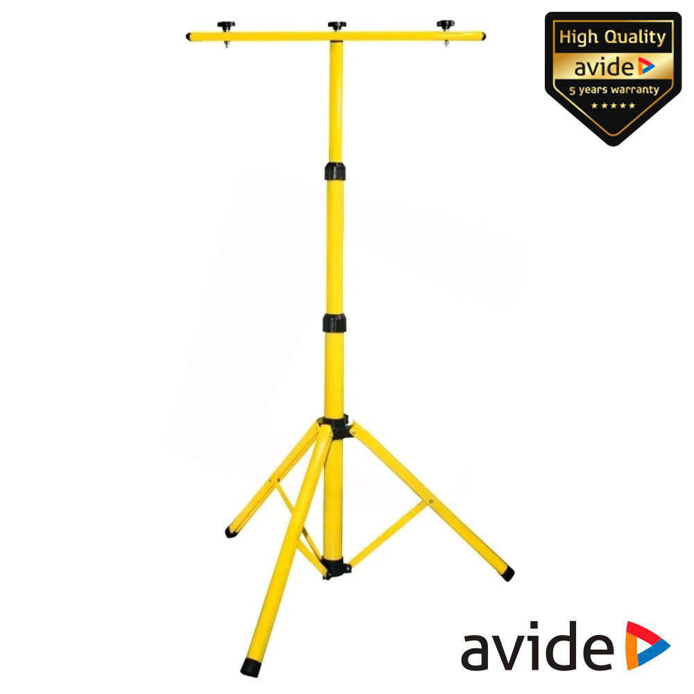 SUPORTE TRIPÉ AJUSTÁVEL P/ 2 FOCOS LED ATÉ 20KG AVIDE