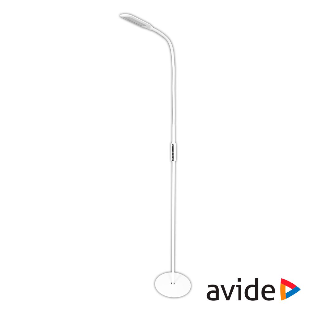 Candeeiro de Pé LED 9W 5000K 500lm IP20 C/ Comando AVIDE