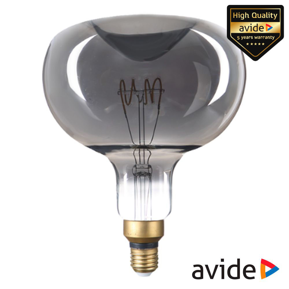 Lâmpada E27 6W 230V Filamento 2400K 150lm Smoky AVIDE