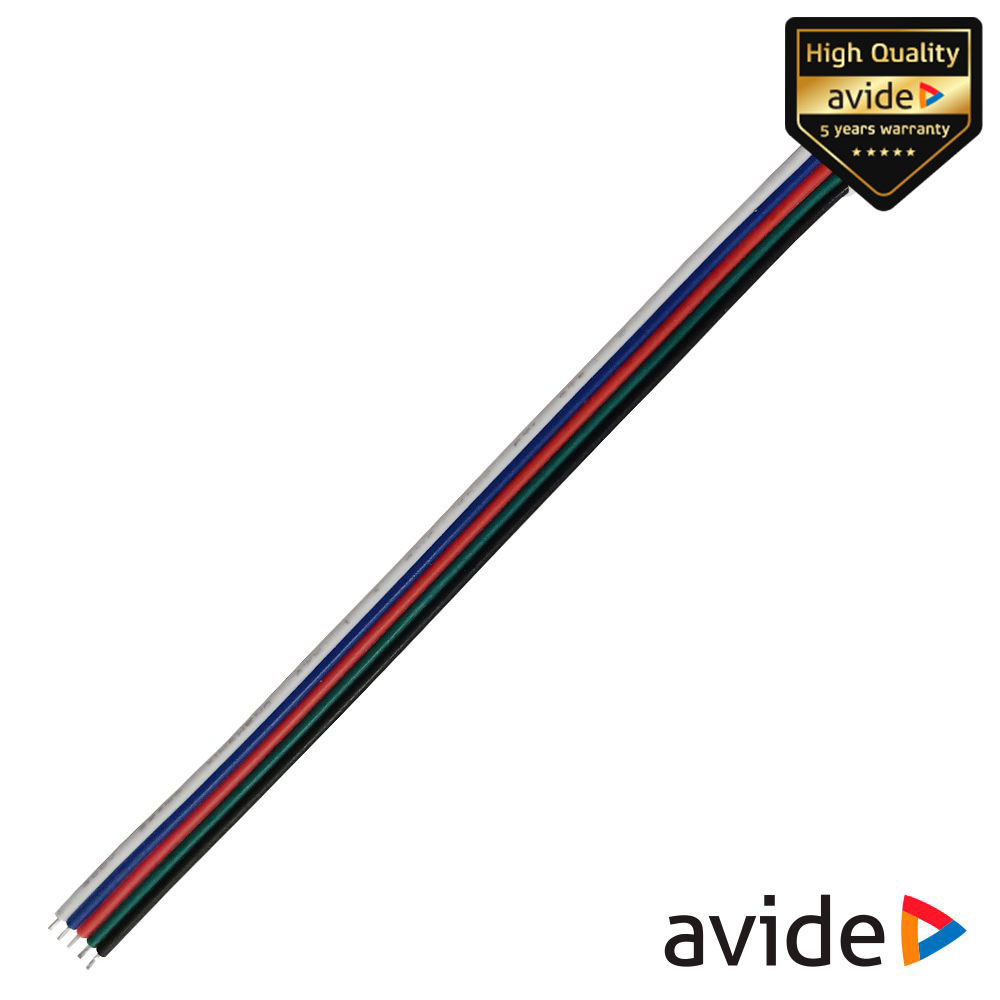 Adaptador Macho P/ Alimentação de Fitas LED RGBW AVIDE