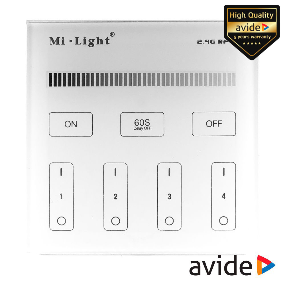 Interruptor de Parede Tátil P/ Fita LEDS Monocor AVIDE