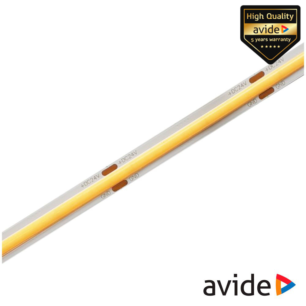 Fita 3200 LEDS COB 6400K 24V 10m IP20 AVIDE