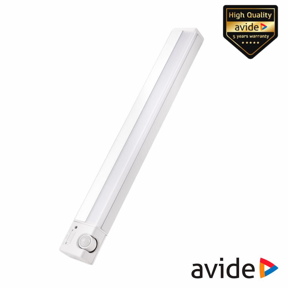 Iluminação LED C/ Sensor PIR e Bateria 2.5W 30cm P/ Armários