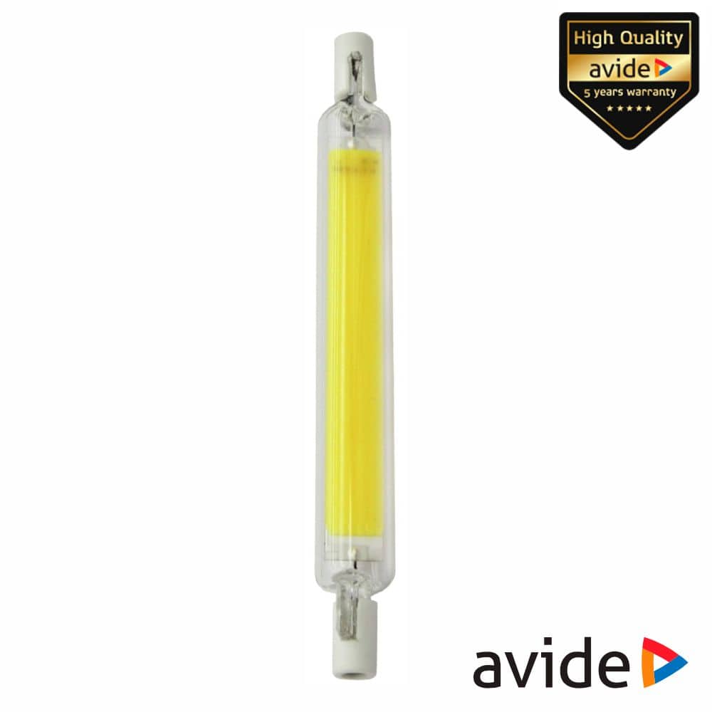 ABR7SWW13W-CL Lampada R7S 13W 230V led COB 118MM 3000K 1100LM