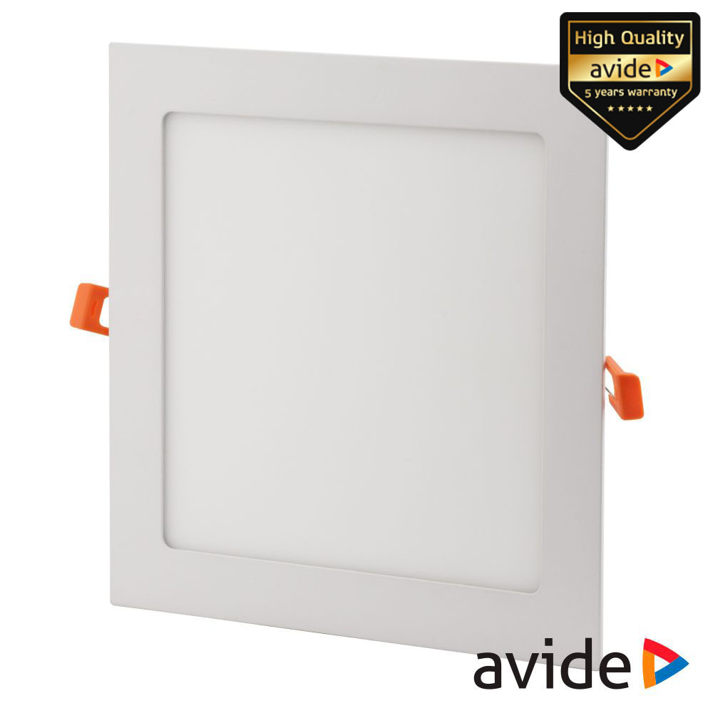 Painel LEDS Quadrado 9W 141mm 3000K 620lm AVIDE