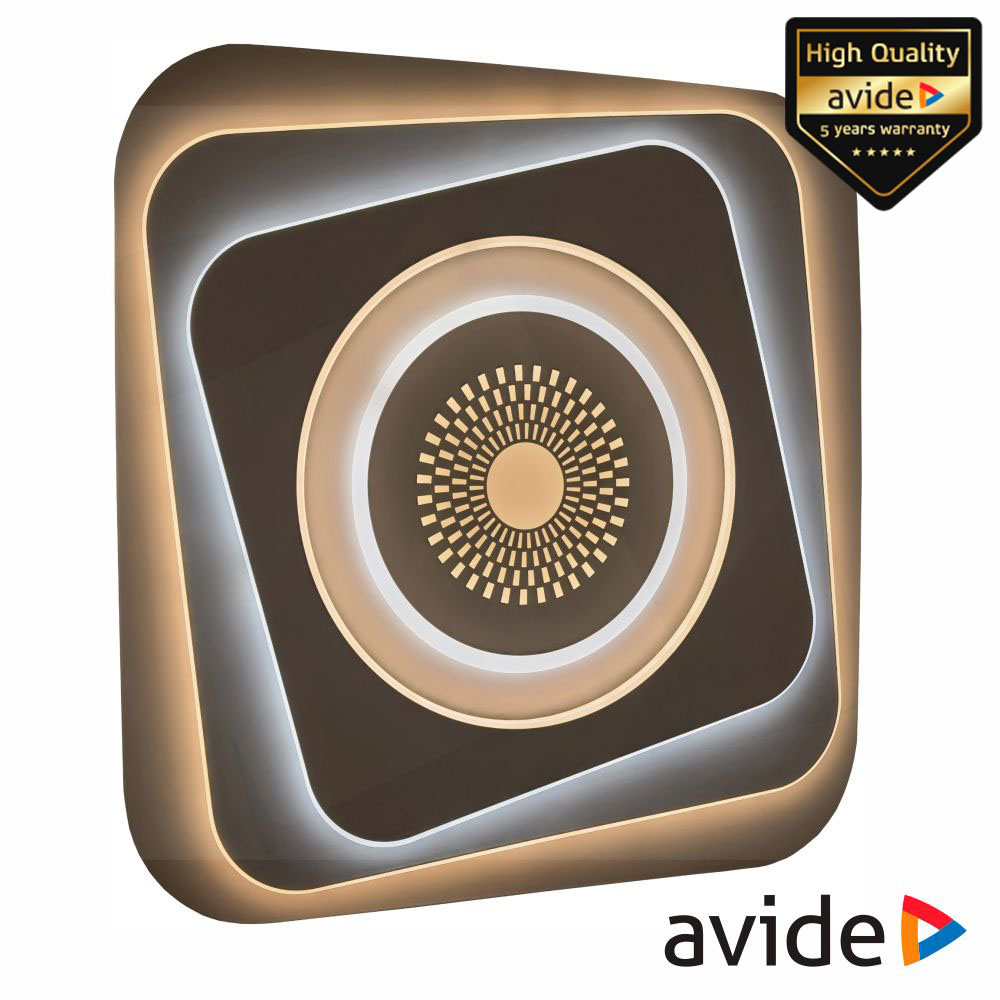 Candeeiro Teto/Parede LED 113W 3000K-4000K-6400K AVIDE