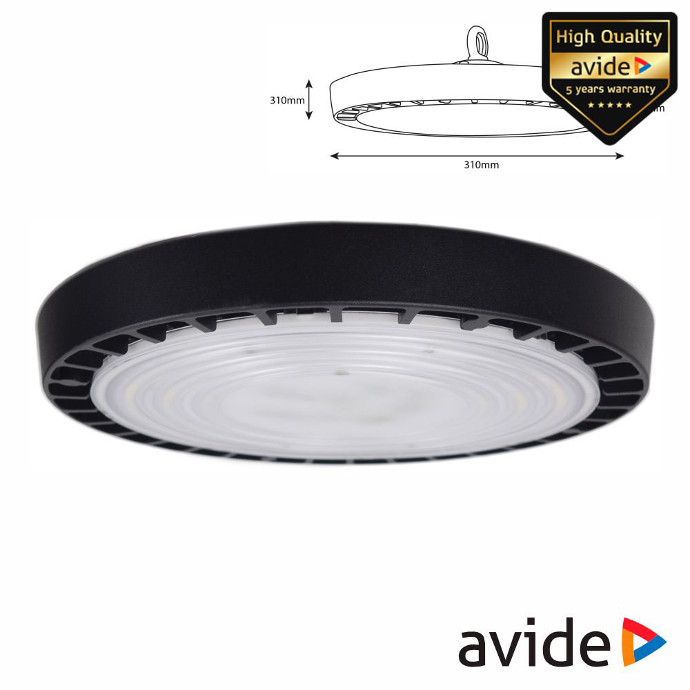 Campânula LED 200W 5000K IP65 22000LM AVIDE