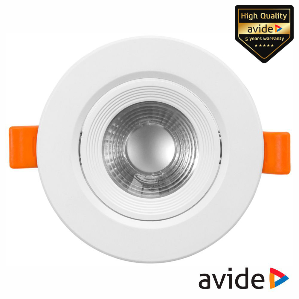 Painel LEDS Redondo 7W 90mm 6400K 570lm AVIDE