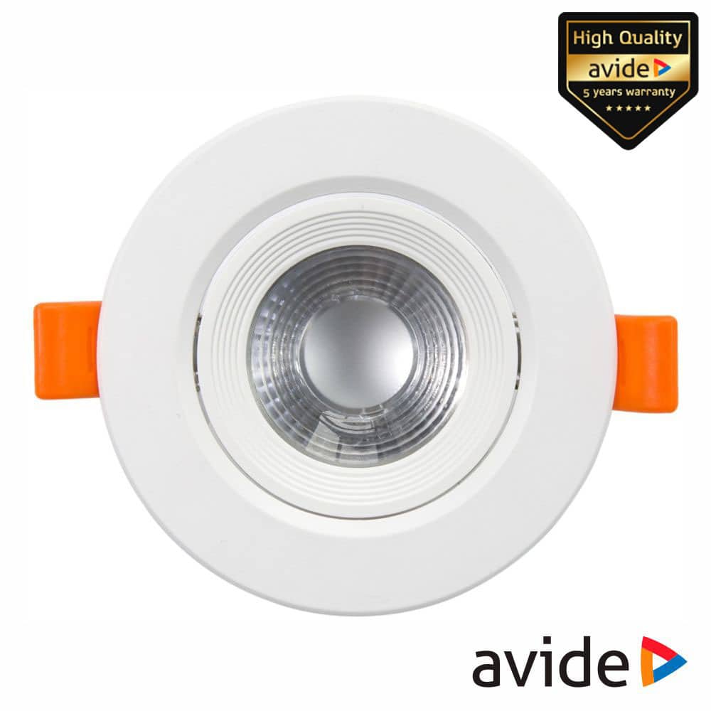 ALDLS38WW-R-7W Painel leds redondo 7w 90mm 3000k 550lm