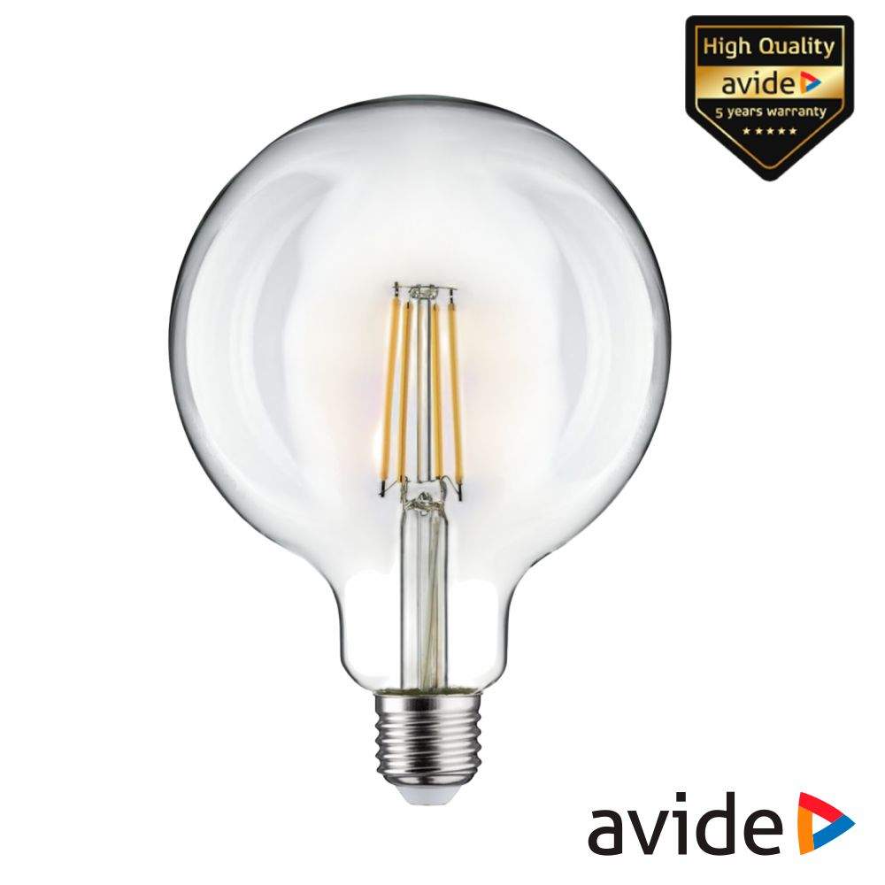 Lâmpada LED E27 Globo Filamento 12W 240V 4000K 1560lm AVIDE