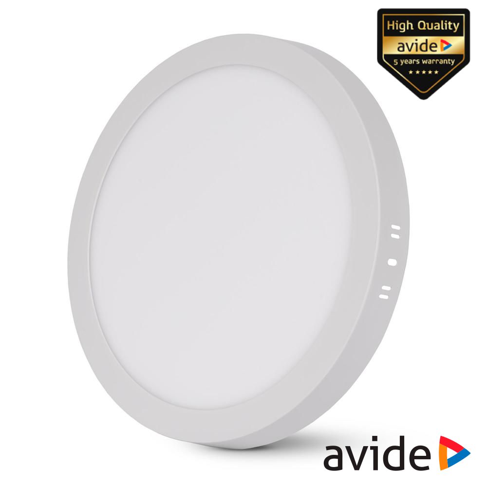 Painel LEDS Redondo Superfície 24W CCT 304mm 2000lm IP44