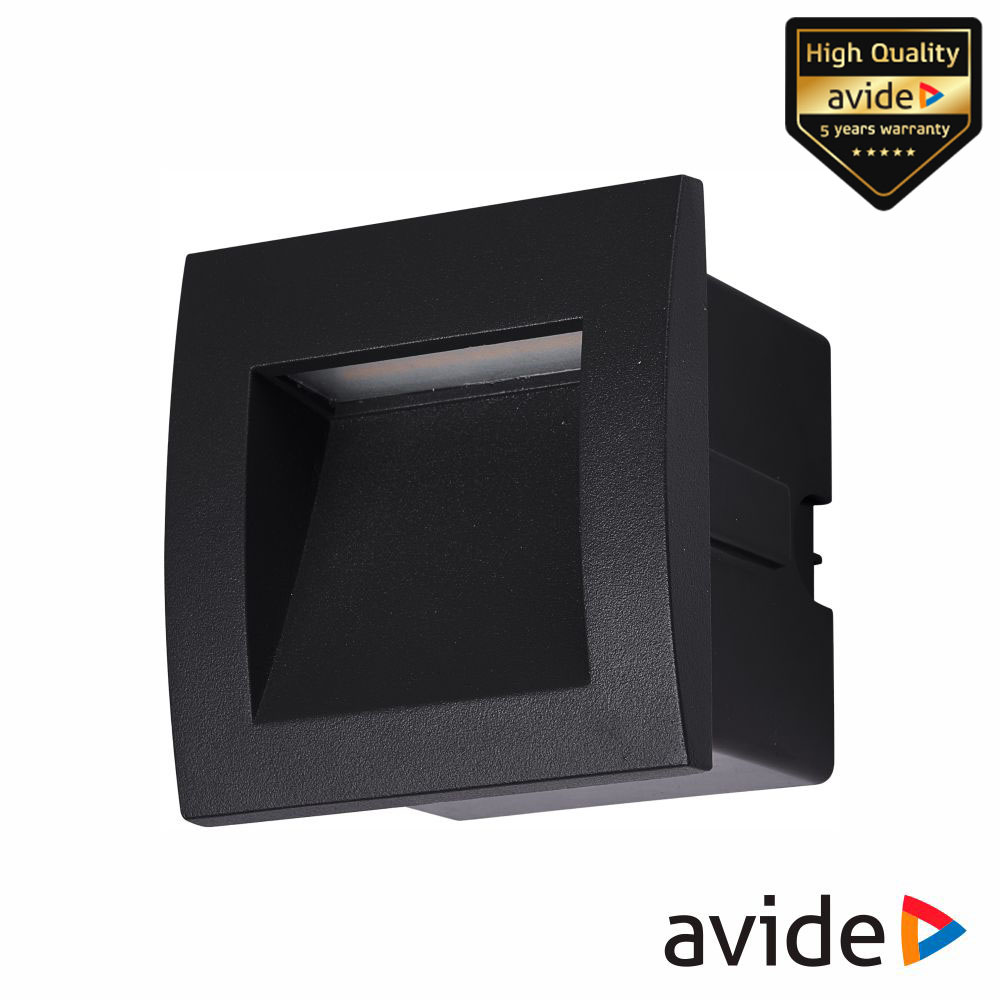 Aplique LED P/ Embutir 3W 81lm 4000K AVIDE