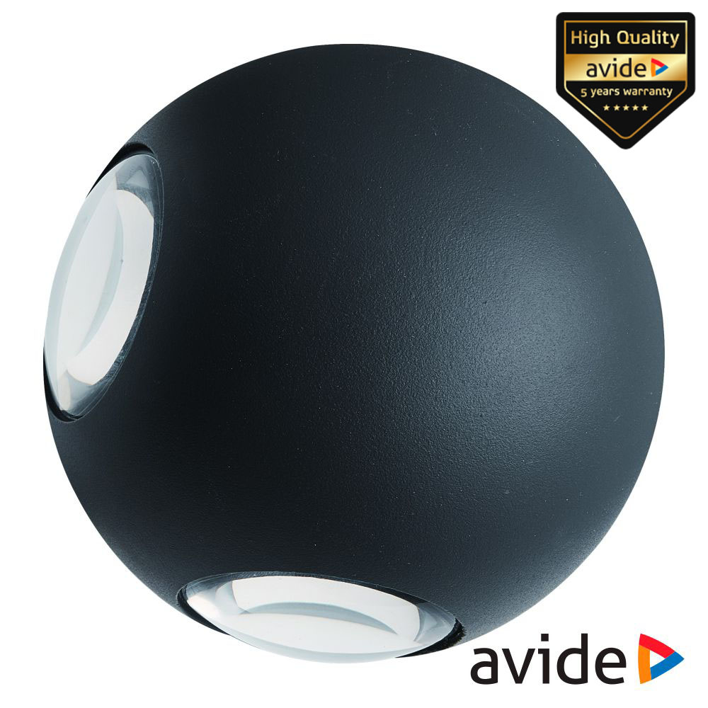 Candeeiro Parede LED 12W 4000K 477lm IP54 AVIDE