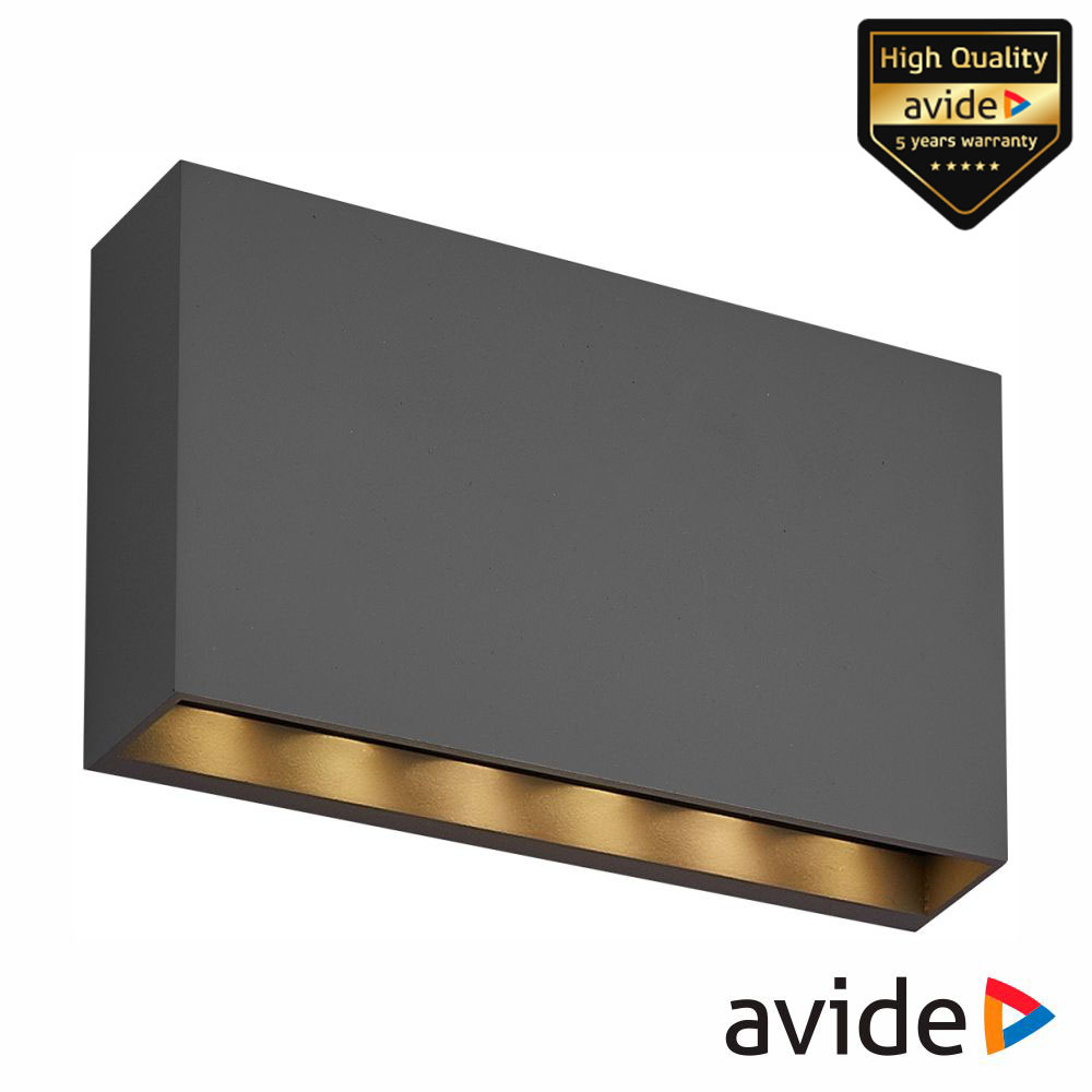 Candeeiro Parede LED 6W 4000K 366lm IP65 AVIDE
