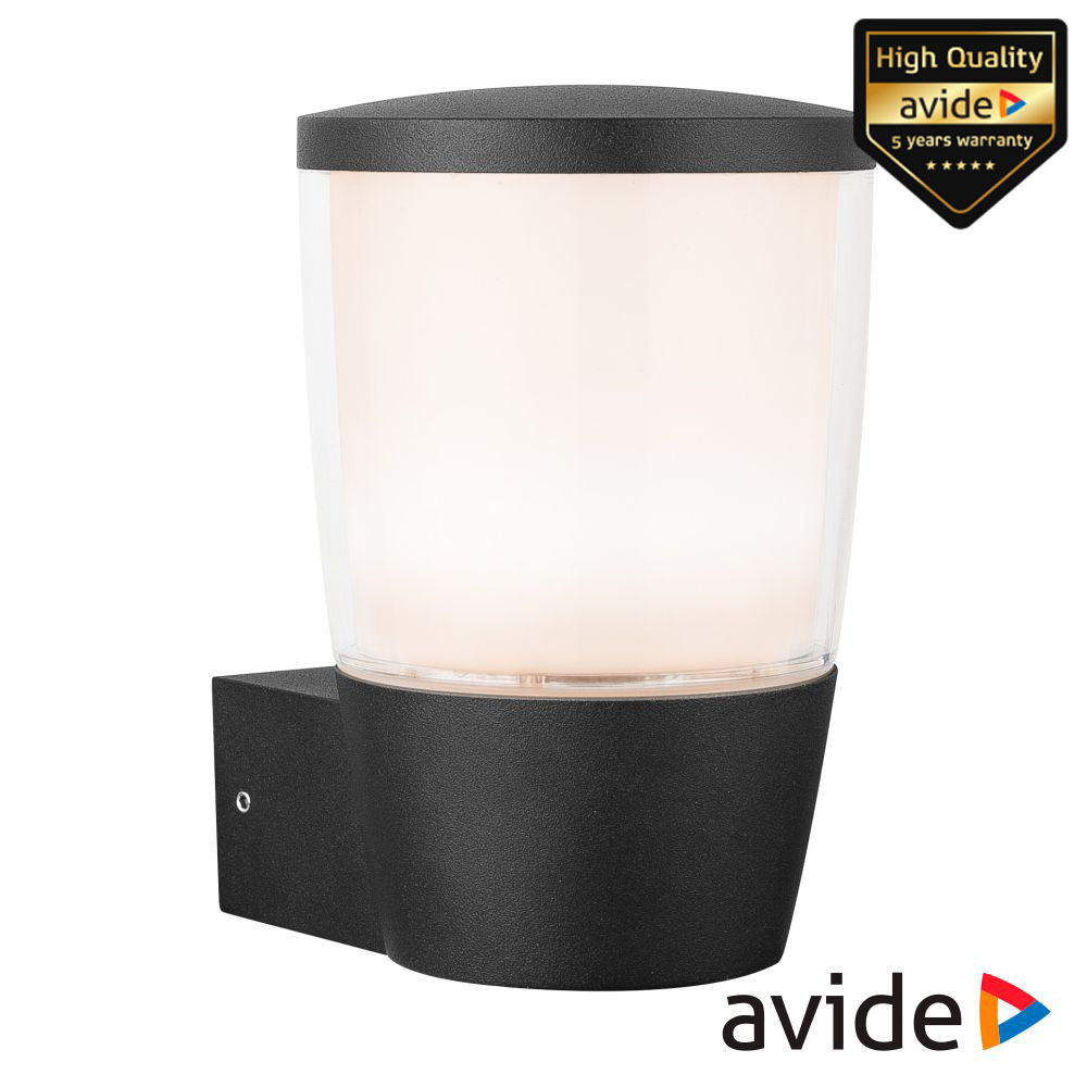 Candeeiro Parede LED 7W E27 IP54 AVIDE