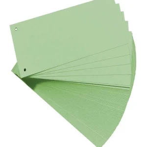 Herlitz 10843506 Separador Cartão Verde 100 Unida.