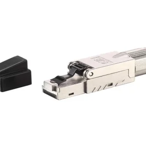 Equip 121172 Conector Rj-45 Preto, Aço Inoxidável