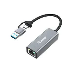 Equipar o Adaptador Usb-C - Rj45 10/100/1000/250.