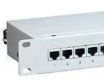Patch Painel Cat.6 Equip 24-Port 19 Inch 1u Cinza