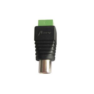 Ficha de Terminal Parafuso Para Rca Femea