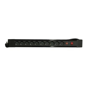 Bloco Multi Tomadas 10x16a com Interruptor - 1,5m