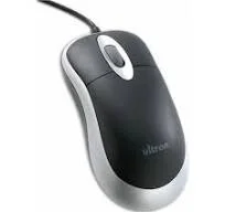 Rato Ultron Um-100 Basic Optical Preto/Prata