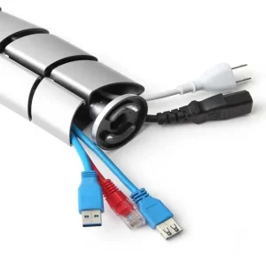 Equip 650862 Organizador de Cabos Secretária Mang.