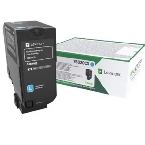 Toner Lexmark Cyan, com Programa de Retorno 10.00.