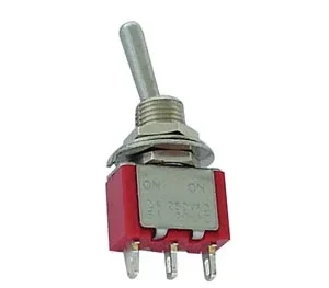Interruptor Toggle Vertical - (On)-Off-(On) - Pcb