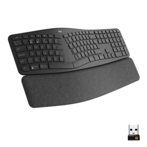Logitech Ergo K860 Teclado Rf Wireless + Bluetoot.