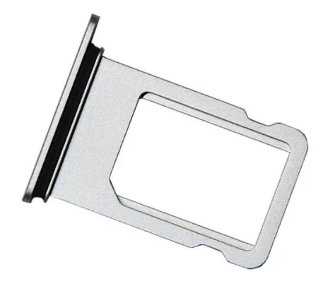 Nano Sim Bandeja iPhone X Prata