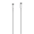 Cabo Aisens Usb 20 Lightning/M-Usb-C/M Pd Branco