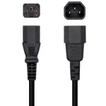 Aisens A132-0466 Cabo de Energia Preto 3 M Acopla.