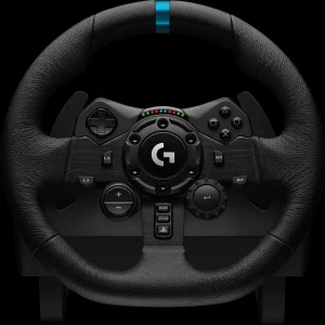Logitech G G923 Preto Usb Volante + Pedais Pc, Pl.
