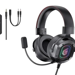 Auscultadores Headset Gaming 7.1 Athan03b Preto -.