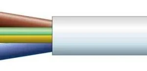 3 Pvc da Rede Redonda de 3 Núcleo. 3x24/0.2 Mm. 6.