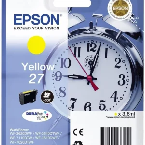 Tinteiro Original Epson 27 Amarelo 3.6ml