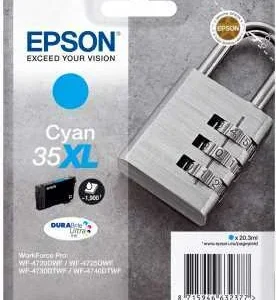 Tinteiro Serie 35xl Wf-4720/4725/4740 Azul Epson
