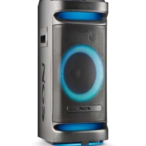 Coluna Portátil Estéreo Ngs Wild Space 1 Preto