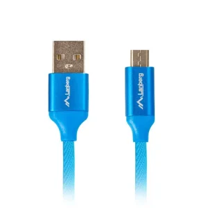 Cabo Micro Usb Lanberg Ca-Usbm-20cu-0018-Bl 1,8 M