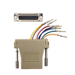 Nedis Ccgb52822iv Cabo de Série Marfim Db-25 Rj-45