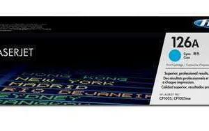 Tóner Original Hewlett Packard Ce311a Ciano