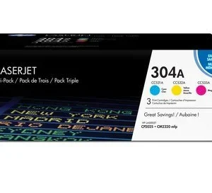 Toner Tricolor 304a Hp