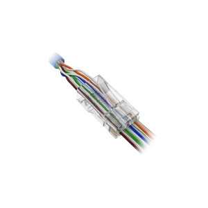 Ficha Rj45 Cat6e Passante Utp