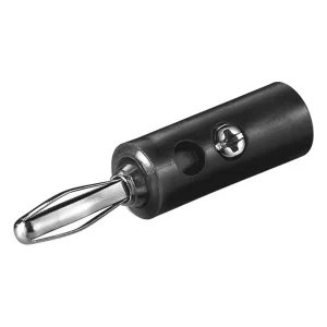 Banana Macho de 4.0mm. Preto