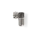 Adaptador F Macho Para F Femea 90º  Metal