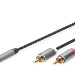 Digitus Db-510330-010-S Cabo de Áudio 1 M 2 X Rca.